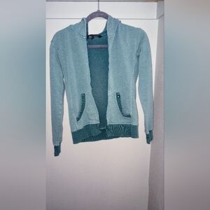 Pact organic cotton green hoodie XS